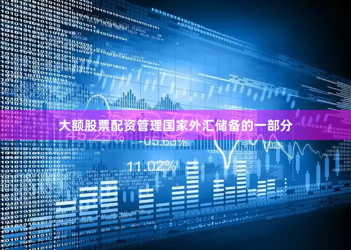 大额股票配资管理国家外汇储备的一部分